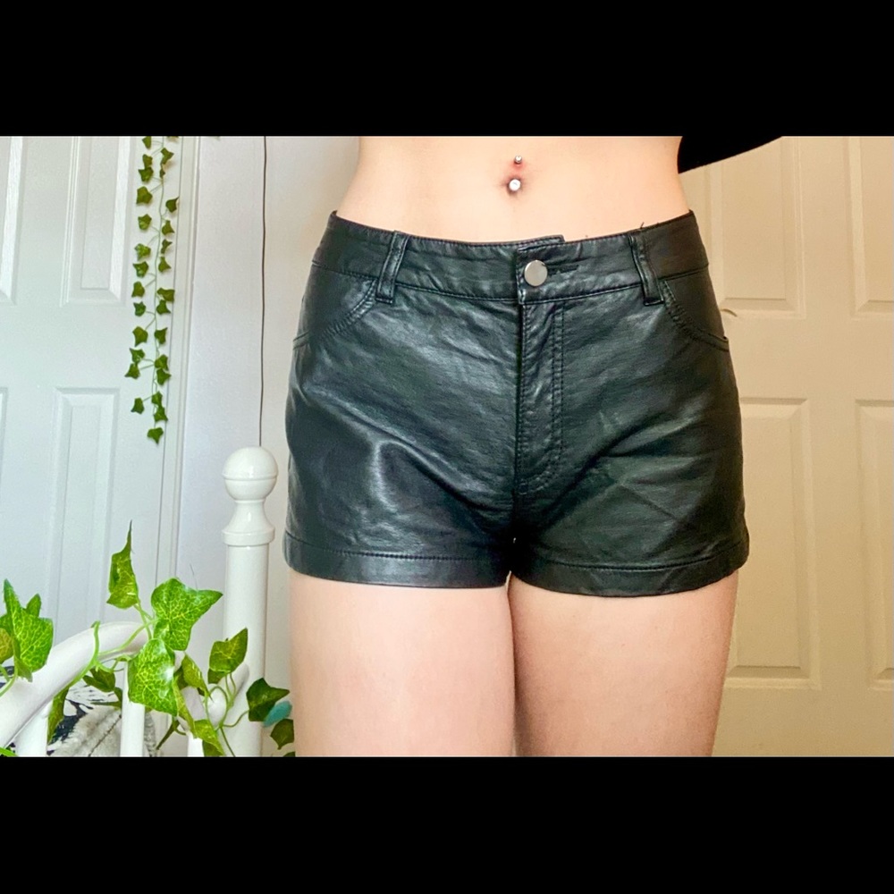 Pho Leather Shorts From Forever 21!!